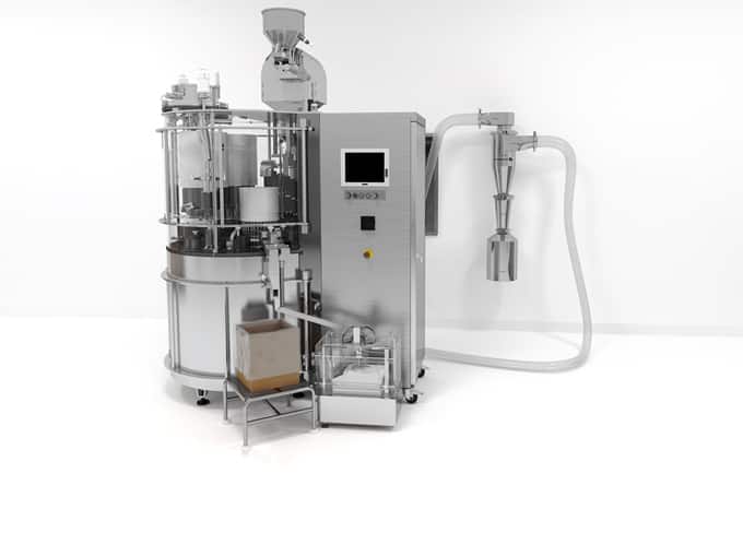 Dust Collection from Capsule Filling Machine