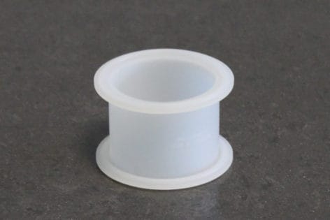 Silicone connector sleeve