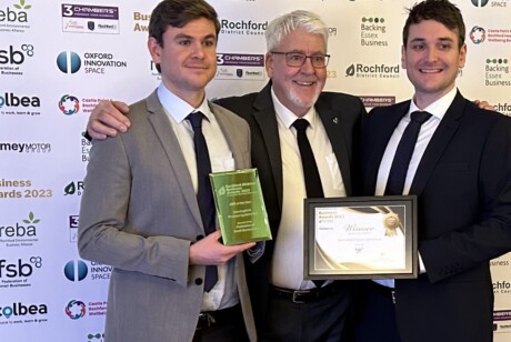 Hanningfield win SME of the Year at Rochford District Council's Business Awards 2023