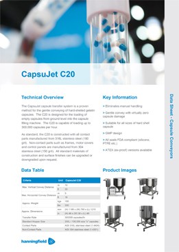 CapsuJet C20 Data Sheet