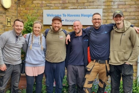 Hanningfield Volunteers at Little Havens Hospice